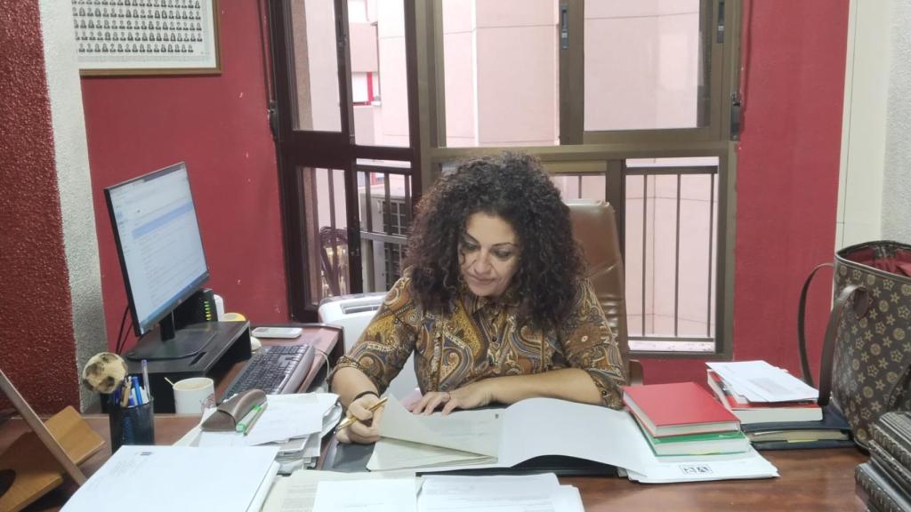 Maribel Muñoz, abogada que ejerce la acusación particular de la víctima de la supuesta agresión sexual.