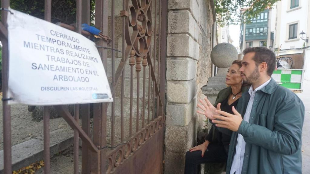 El Jardín de San Carlos lleva cerrado desde el mes de mayo