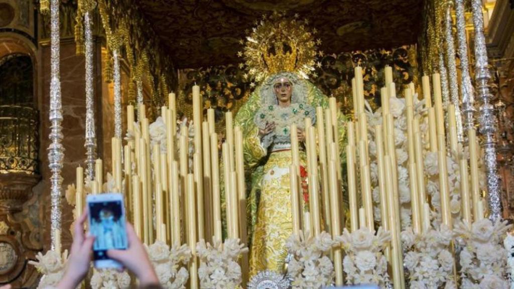 La Virgen Macarena en una imagen de archivo.