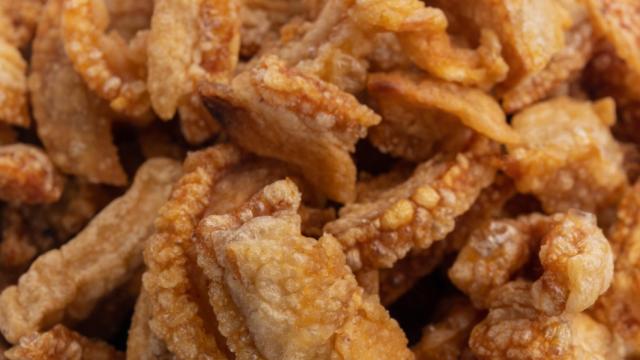 Una imagen de torreznos.