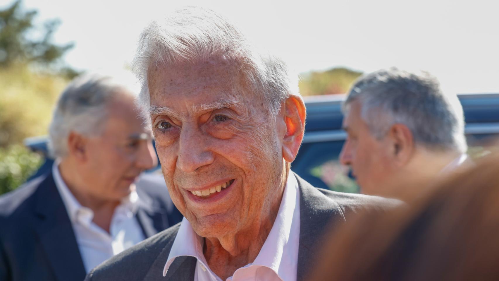 Mario Vargas Llosa en Madrid. Octubre de 2023.