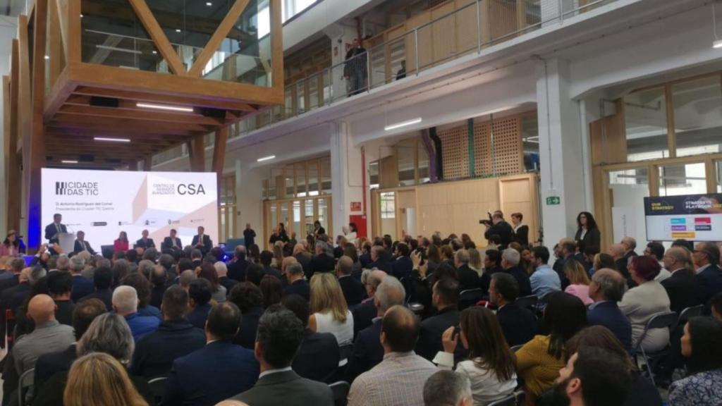 Presentación del Centro de Servicios Avanzados (CSA) de la Cidade das TIC.