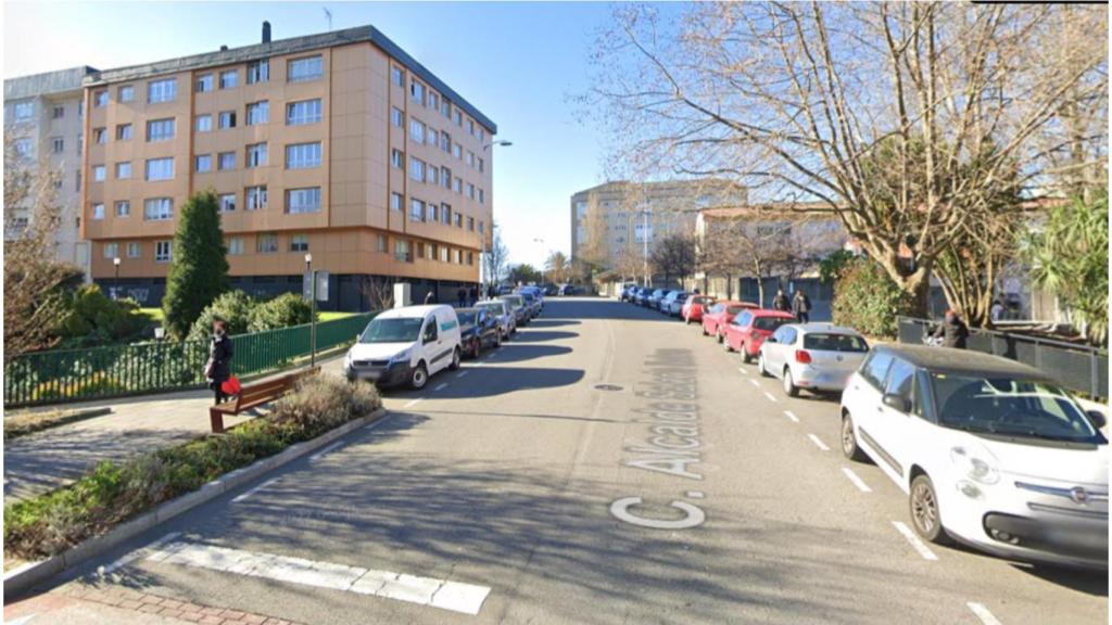 Calle Alcalde Salorio Suárez en A Coruña.