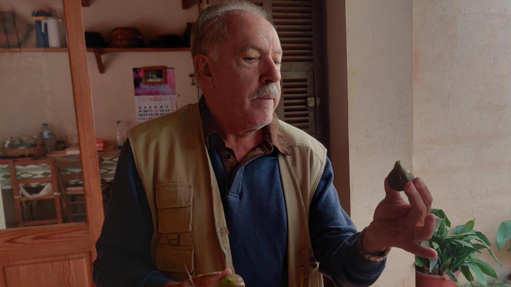 Montserrat Pons en su finca Son Mut Nou.