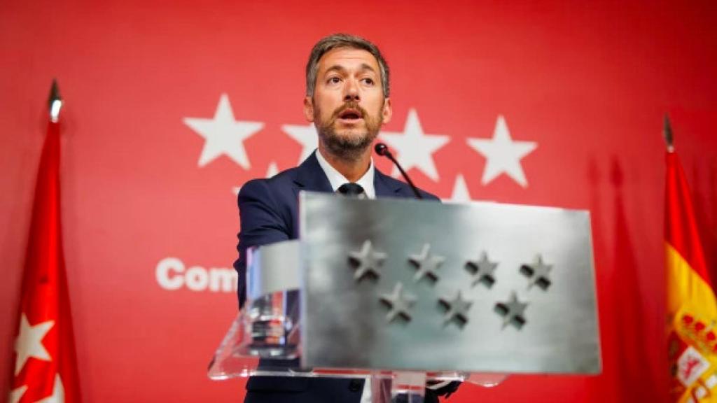 El consejero de Presidencia, Justicia y Administración Local y portavoz del Gobierno regional, Miguel Ángel García Martín.