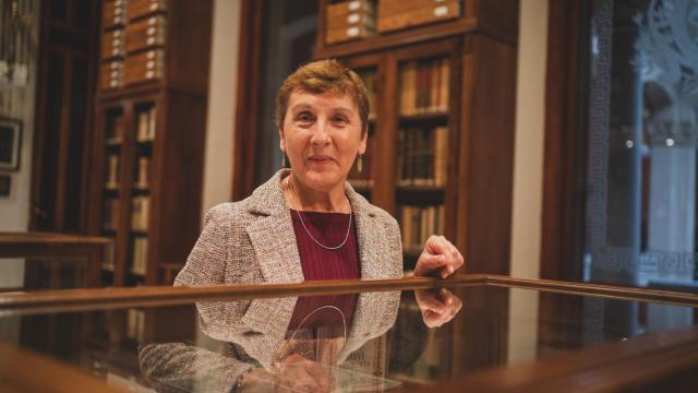 Paloma Díaz-Mas, escritora y académica de la RAE