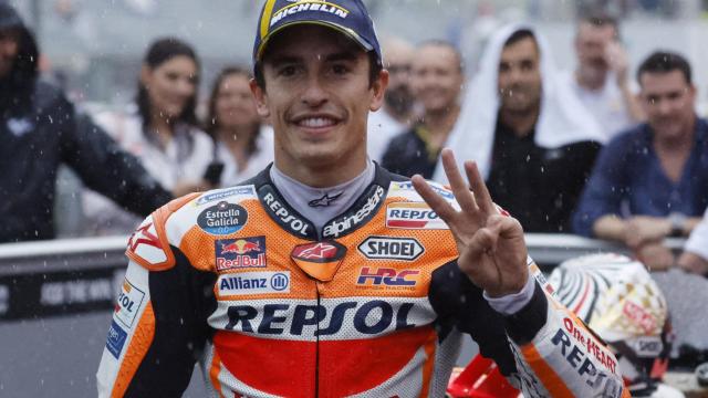 Marc Márquez, durante el Gran Premio de MotoGP de Japón.