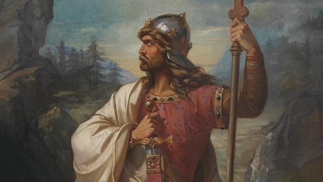 'Don Pelayo rey de Asturias' c. 1850