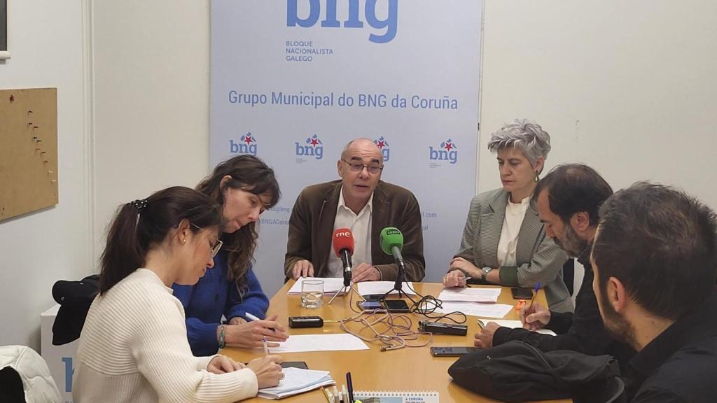 Rueda de prensa de Francisco Jorquera y Mercedes Queixas.