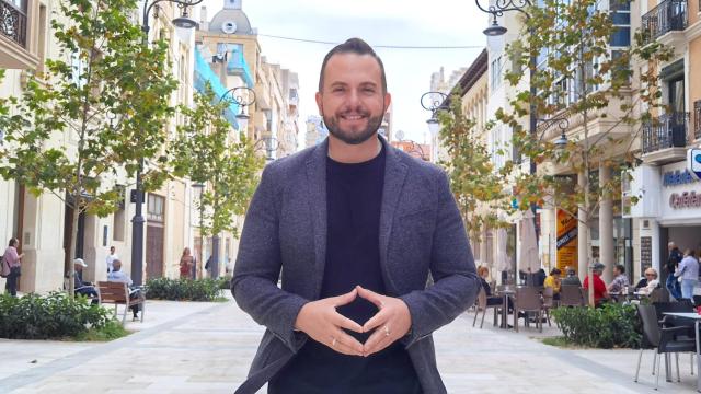 El portavoz de Compromís en Alicante, Rafa Mas.