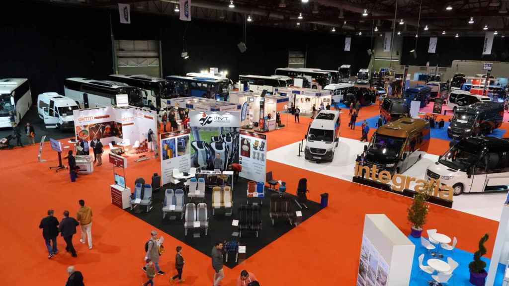 Vista de la última edición de ExpoBus Iberia, celebrada en 2019.
