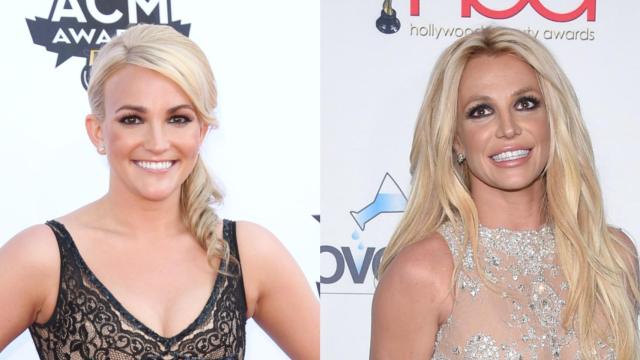 Jamie Lynn Spears y Britney Spears.