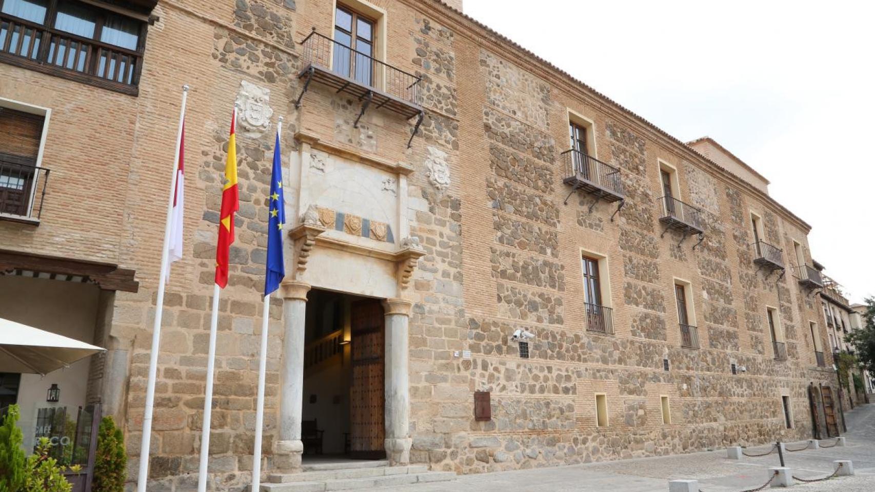 Palacio de Fuensalida, sede del Gobierno de Castilla-La Mancha.