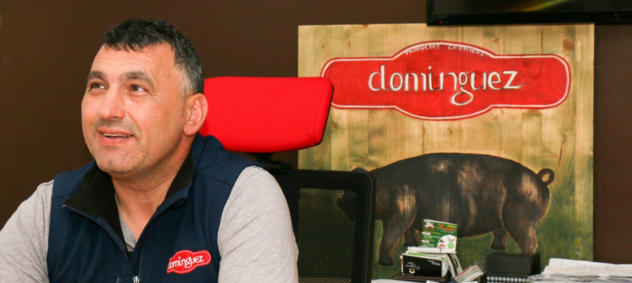 Vicente Domínguez, gerente de Cárnicas Domínguez