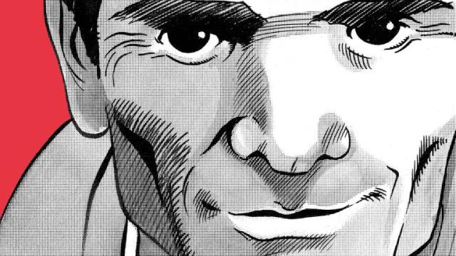 Detalle de la ilustración de cubierta del cómic 'Pasolini', de Davide Toffolo (editorial Altamarea).