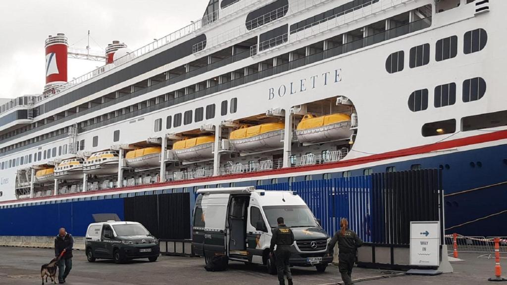 Simulacro en el Puerto de A Coruña.