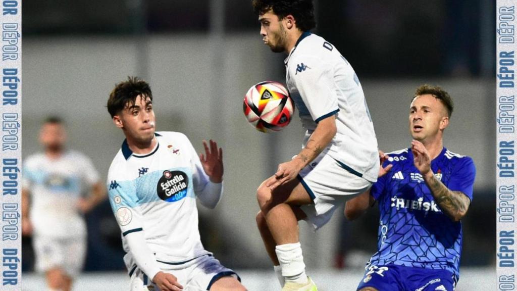 Mella ha sido un jugador fundamental en la temporada del Deportivo.