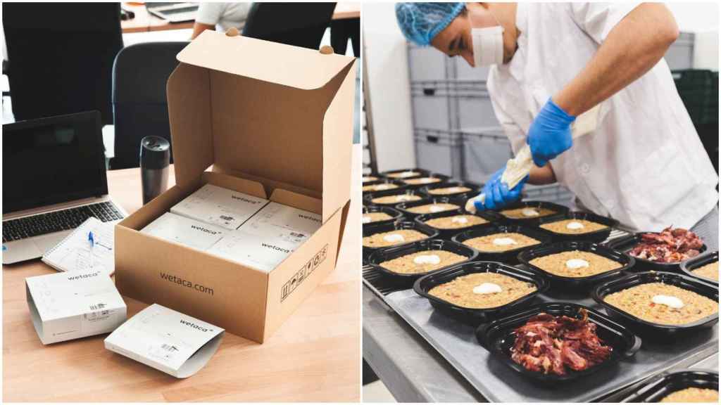 La firma de ‘tuppers’ a domicilio Wetaca aterriza en Pontevedra y Lugo con reparto propio