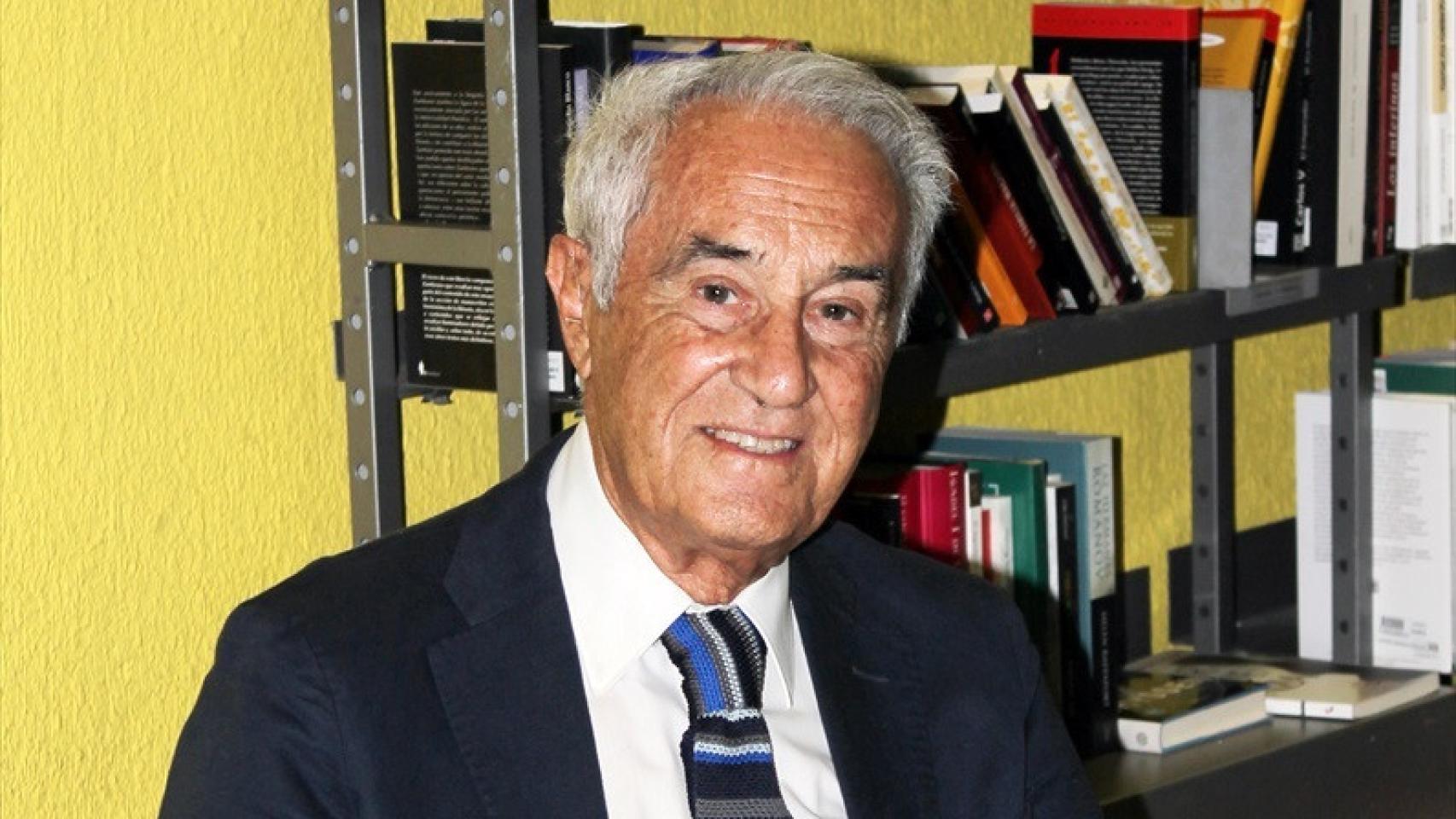 José María Carrascal en 2015, durante la presentación de su libro 'La historia de España que no nos contaron'.