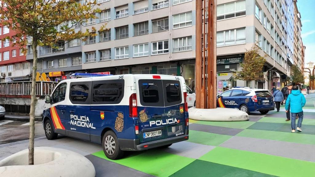 Despliegue policial esta mañana en Cuatro Caminos
