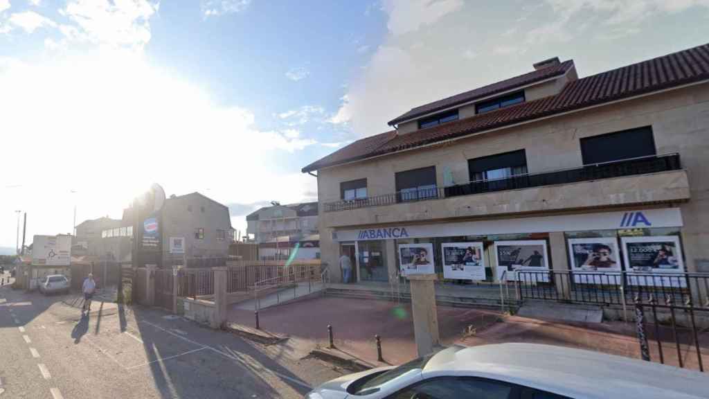 Sucursal bancaria en la Avenida Ricardo Mella, en Vigo.