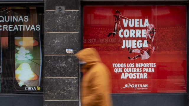 Casa de apuestas en imagen de archivo.