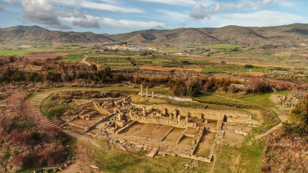 Vista aérea de la ciudad de Santa Criz