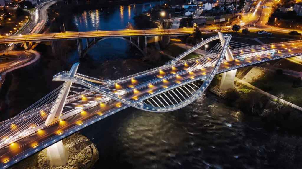 Puente del Milenio, en Ourense.