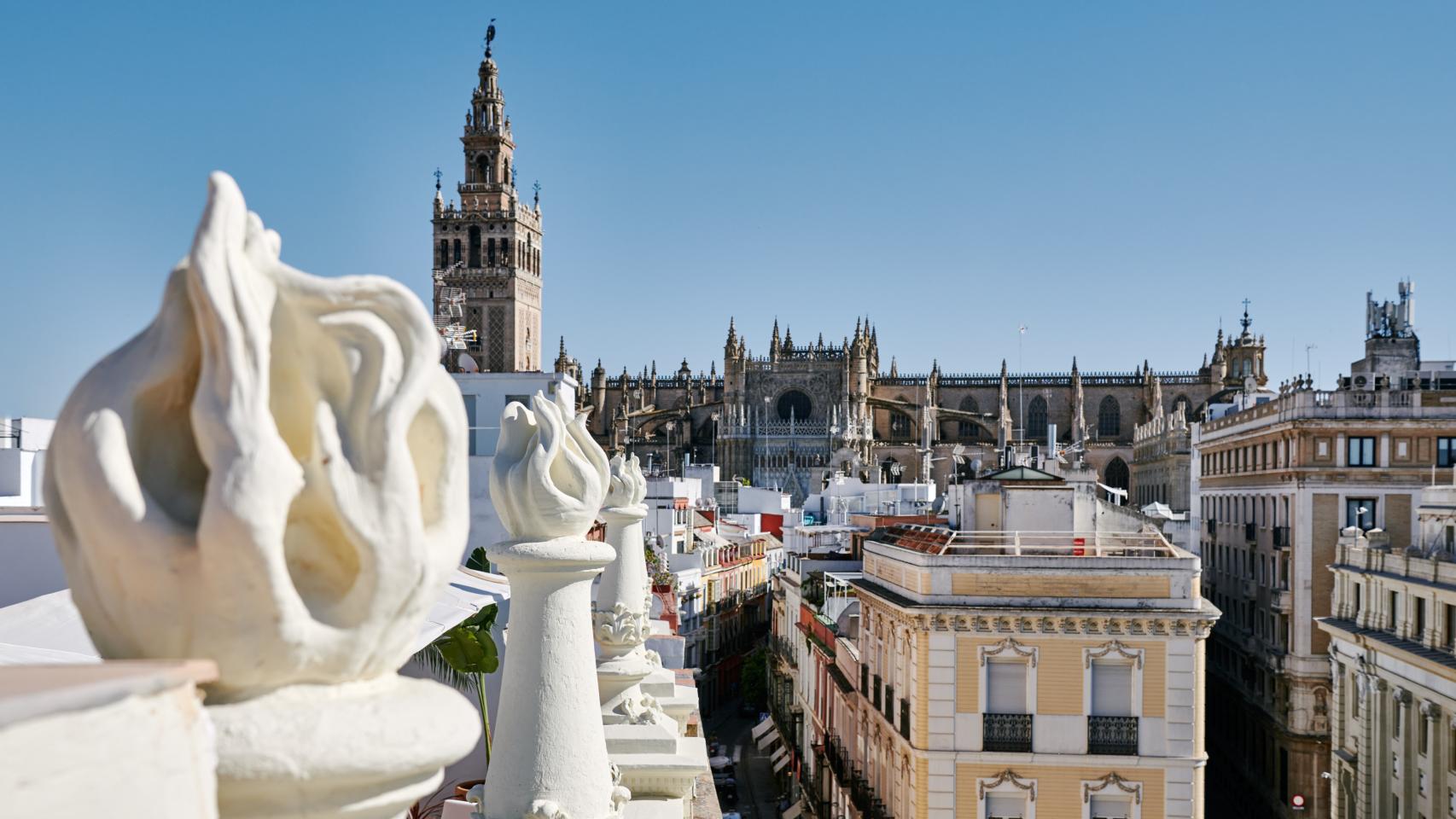 Vistas de Sevilla desde el nuevo hotel de Nobu.