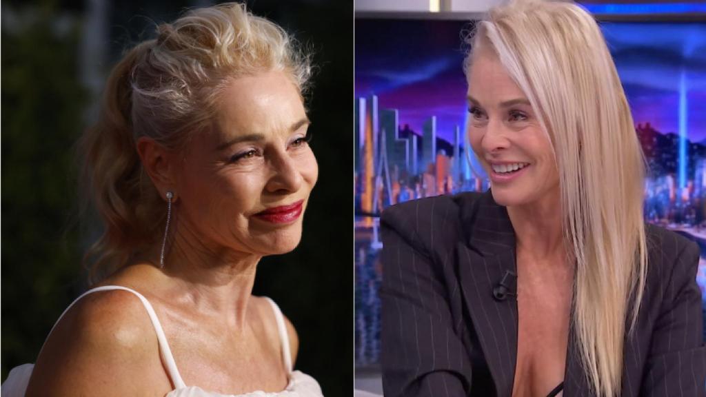 A la izquierda, Belén Rueda en junio de 2023. A la derecha, el pasado 9 de noviembre.