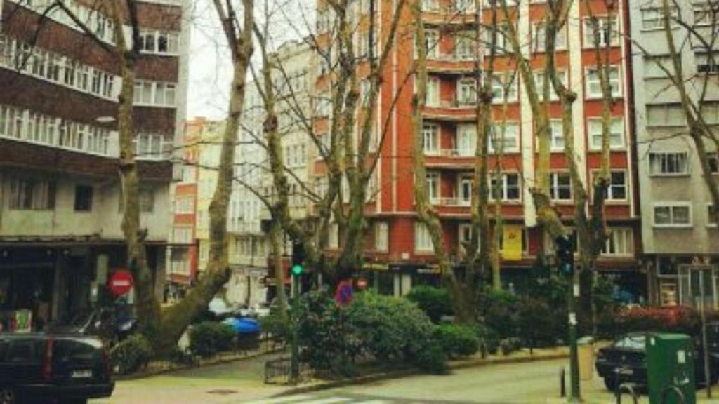 Plaza del Libro de A Coruña.