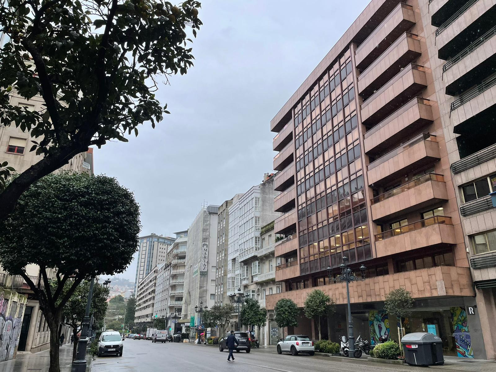 Imagen del centro de Vigo.