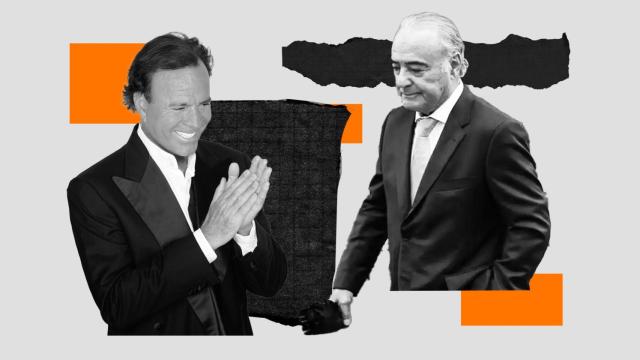 Julio Iglesias y Carlos Iglesias.