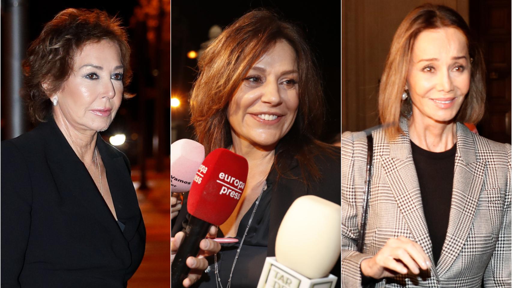 De Ana Rosa Quintana a Isabel Preysler: familiares y amigos arropan a Nuria González en la misa funeral de Fernández Tapias