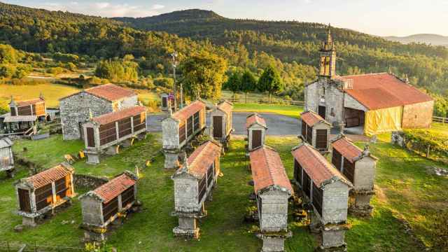A Eira da Ermida ou de Filgueira en Cerdedo-Cotobade.