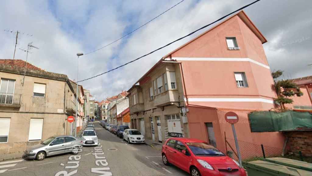 Calle Doctor Martín Lago, en Vigo.