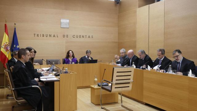 Vista celebrada el pasado 17 de noviembre del proceso que sigue el Tribunal de Cuentas por el desvío de fondos públicos al 'procés'./
