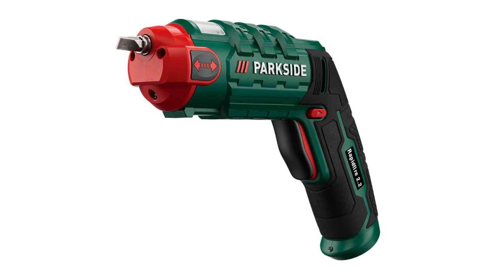 La atornilladora recargable de Lidl.