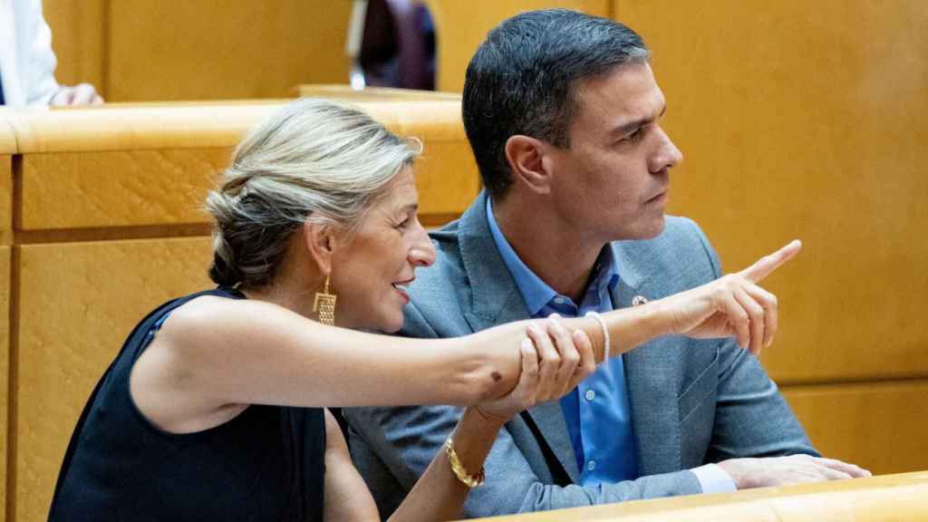 Pedro Sánchez y Yolanda Díaz en una imagen de archivo.