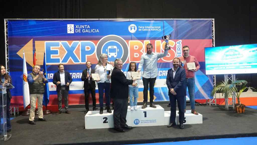 Entrega de premios al Mejor Conductor de Autocares de España 2023.