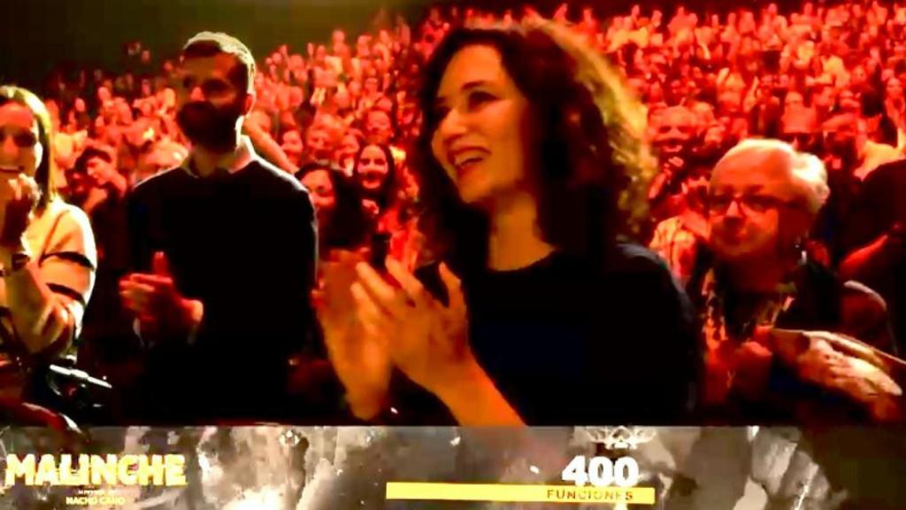 Isabel Díaz Ayuso en Malinche.