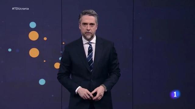 Carlos Franganillo en 'Telediario 1'.