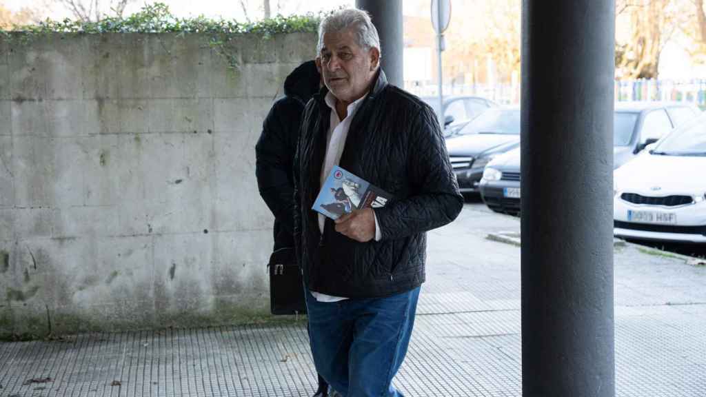 El exnarcotraficante gallego Laureano Oubiña a su llegada a juzgados de Vilagarcía, a 21 de noviembre de 2023, en Vilagarcía.
