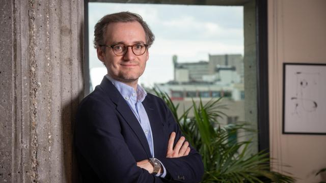 Pablo Reboiro, director general de N26 para España y Portugal, en la sede del banco.
