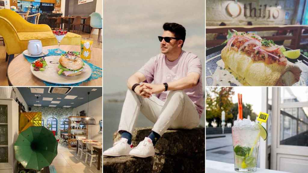 El escritor vigués Defreds y sus recomendaciones gastronómicas.