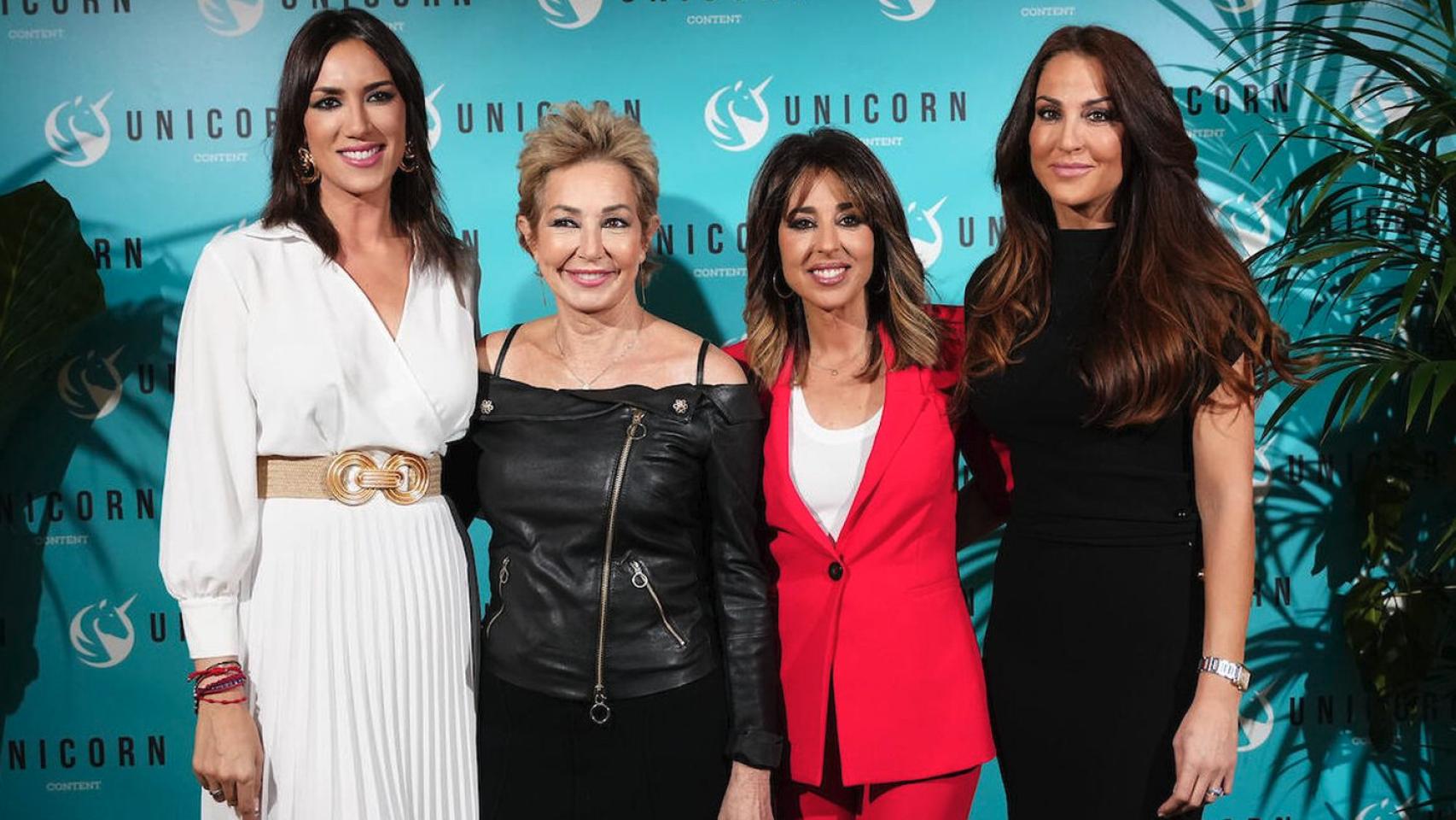 Patricia Pardo, Ana Rosa Quintana, Ana Terradillos y Beatriz Archidona.