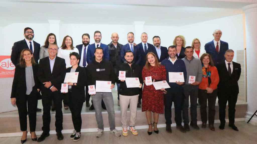 Ganadores de los Premios AJE Vigo.
