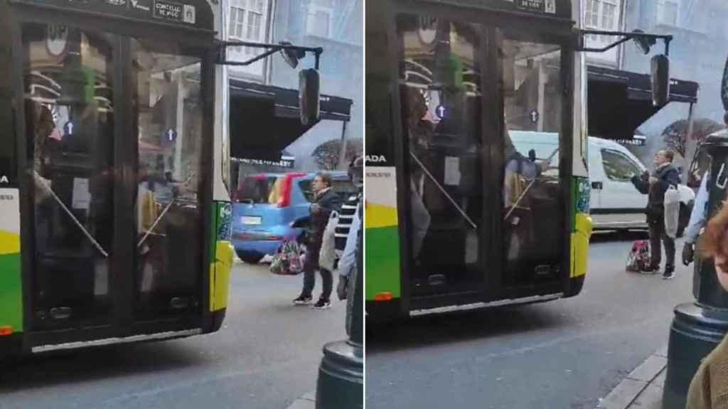 Imágenes del vídeo compartido en redes sociales.