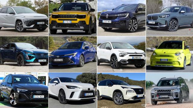 Todos los finalistas al premio Coche del Año en España 2024.