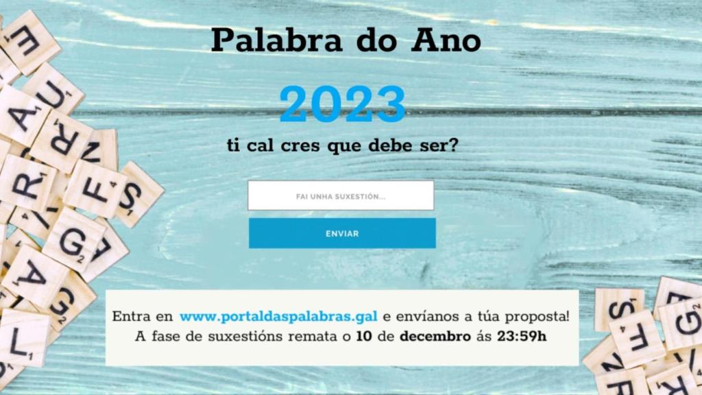 Campaña ‘Palabra do Ano 2023’